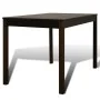 Dining table and 4 brown wooden chairs by vidaXL, Furniture sets for kitchens and dining rooms - Ref: Foro24-241221, Price: 3...