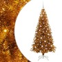 Árbol de Navidad con 300 LED con soporte Dorado 180 cm PET