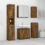 Set muebles de baño 5 piezas madera contrachapada roble ahumado de vidaXL, Muebles de baño - Ref: Foro24-3115857, Precio: 262...