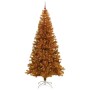 Árbol de Navidad con 300 LED con soporte Dorado 240 cm PET