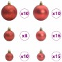Árbol de Navidad con 300 LED con soporte Dorado 240 cm PET