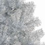 Árbol de Navidad con 300 LED con soporte Plateado 180 cm PET