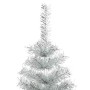 Árbol de Navidad con 300 LED con soporte Plateado 180 cm PET