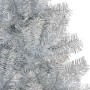 Árbol de Navidad con 300 LED con soporte Plateado 180 cm PET