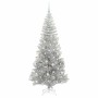 Árbol de Navidad con 300 LED con soporte Plateado 180 cm PET