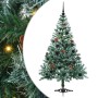 Árbol de Navidad artificial Verde 150 cm PVC y acero