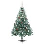 Árbol de Navidad artificial Verde 150 cm PVC y acero