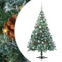Árbol de Navidad artificial Verde 150 cm PVC y acero