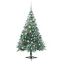 Árbol de Navidad artificial Verde 150 cm PVC y acero