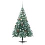 Árbol de Navidad artificial Verde 150 cm PVC y acero