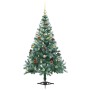 Árbol de Navidad artificial Verde 150 cm PVC y acero