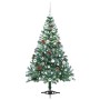 Árbol de Navidad artificial Verde 150 cm PVC y acero