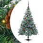Árbol de Navidad artificial Verde 150 cm PVC y acero