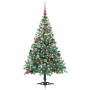 Árbol de Navidad artificial Verde 150 cm PVC y acero
