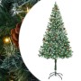 Árbol de Navidad artificial Verde 180 cm PVC y acero