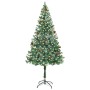 Árbol de Navidad artificial Verde 180 cm PVC y acero