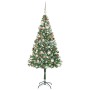 Árbol de Navidad artificial Verde 180 cm PVC y acero