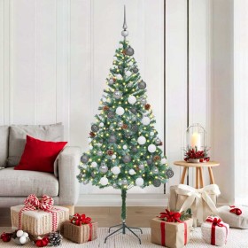 Árbol de Navidad Artificial Verde 180cm PVC