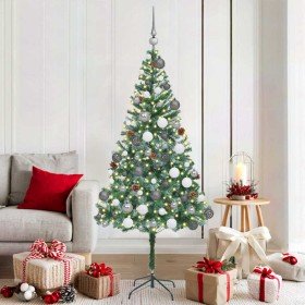 Árbol de Navidad Artificial Verde 180cm PVC