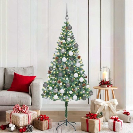 Árbol de Navidad Artificial Verde 180cm PVC