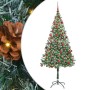 Árbol de Navidad artificial Verde 180 cm PVC y acero
