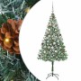 Árbol de Navidad artificial Verde 180 cm PVC y acero