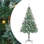 Árbol de Navidad artificial Verde 180 cm PVC y acero