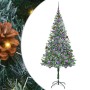 Árbol de Navidad artificial Verde 180 cm PVC y acero