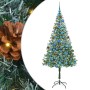 Árbol de Navidad artificial Verde 180 cm PVC y acero