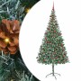 Árbol de Navidad artificial Verde 210 cm PVC y acero