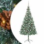 Árbol de Navidad artificial Verde 210 cm PVC y acero