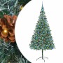 Árbol de Navidad artificial Verde 210 cm PVC y acero