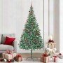 Árbol de Navidad artificial Verde 210 cm PVC y acero en Arboles de navidad | Comprar online en Foro24