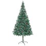 Árbol de Navidad artificial Verde 210 cm PVC y acero