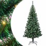 Árbol de Navidad Artificial Preiluminado Verde 120 cm