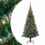 Árbol de Navidad Artificial Preiluminado Verde 120 cm