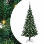 Árbol de Navidad Artificial Preiluminado Verde 120 cm