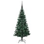 Árbol de Navidad Artificial Preiluminado Verde 120 cm