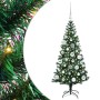 Árbol de Navidad Artificial Preiluminado Verde 120 cm
