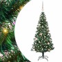 Árbol de Navidad Artificial Preiluminado Verde 150 cm