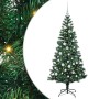 Árbol de Navidad Artificial Preiluminado Verde 150 cm