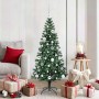 Árbol de Navidad Artificial Preiluminado Verde 150 cm
