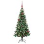 Árbol de Navidad Artificial Preiluminado Verde 150 cm en Arboles de navidad | Comprar online en Foro24