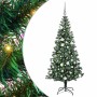 Árbol de Navidad Artificial Preiluminado Verde 180 cm