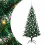 Árbol de Navidad Artificial Preiluminado Verde 180 cm