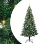 Árbol de Navidad Artificial Preiluminado Verde 180 cm