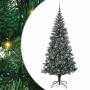 Árbol de Navidad Artificial Preiluminado Verde 180 cm