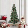 Árbol de Navidad Artificial Preiluminado Verde 210 cm