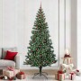 Árbol de Navidad Artificial Preiluminado Verde 240 cm