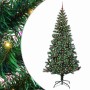 Árbol de Navidad Artificial Preiluminado Verde 240 cm